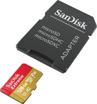 SanDisk Extreme microSDHC 128GB 160MB/s A2 V30