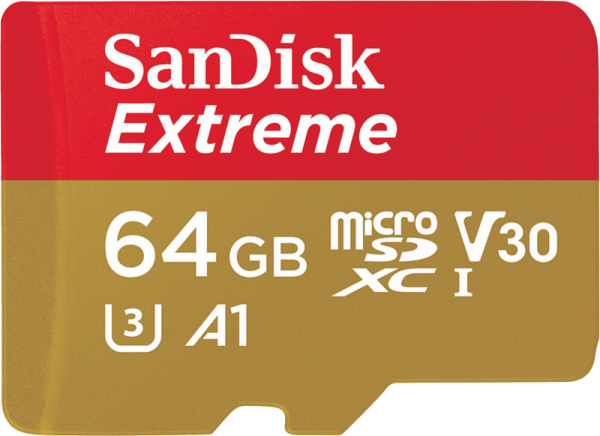 SanDisk Extreme microSDHC 64GB 160MB/s A2 V30