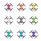 Preview: Pgytech Skin for Spark - Colorful Set