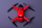 Preview: Skin für DJI Spark Neonrot