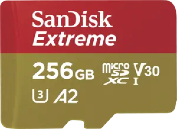 SanDisk Extreme microSDHC 256GB 160MB/s A2 V30