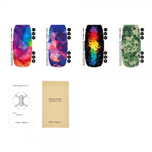 Skin for Spark 4er Pack (D3/D/D/CA4)