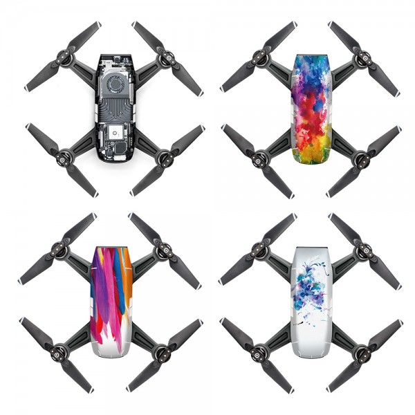 Skin for Spark 4er Pack (D4/D7/D8/TR)