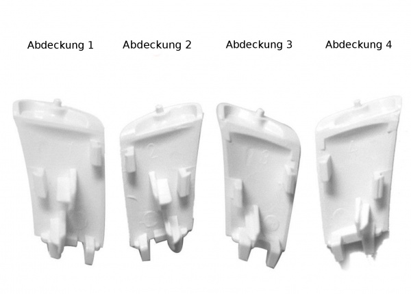 P4 Landing Gear Antennen Abdeckung 4 vorne rechts